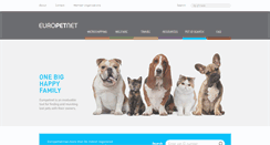 Desktop Screenshot of europetnet.org